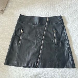 Zara faux leather skirt
